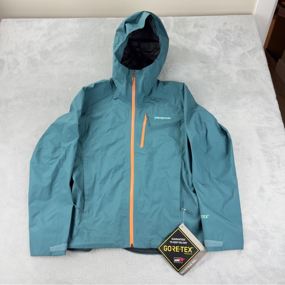 Patagonia Jackets & Blazers - Patagonia NWT Women's Sz Medium Calcite Gore-tex Blue Jacket 84995 Style Number